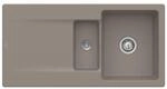 Villeroy & Boch Siluet Einbausp&uuml;le 333701TR mit Ablaufgarnitur und Handbet&auml;tigung,
