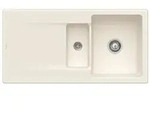 Villeroy & Boch Siluet Einbausp&uuml;le 333701KR mit Ablaufgarnitur und Handbet&auml;tigung,