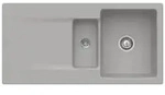 Villeroy & Boch Siluet Einbausp&uuml;le 333701KD mit Ablaufgarnitur und Handbet&auml;tigung,
