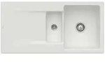 Villeroy & Boch Siluet Einbausp&uuml;le 333701SM mit Ablaufgarnitur und Handbet&auml;tigung,