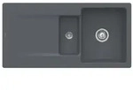 Villeroy & Boch Siluet Einbausp&uuml;le 333701i4 mit Ablaufgarnitur und Handbet&auml;tigung,
