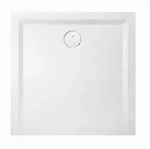 Hoesch Muna Mineralguss-Duschwanne 4161xA010 90x90x3cm, wei&szlig;, Material Solique