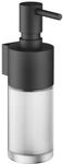 Dornbracht Spender 83435970-33 Wandmodell, Flasche aus Kristallglas, matt, Schwarz