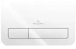 Villeroy & Boch ViConnect M200 922400RE Bet&auml;tigungsplatte, glossy white,