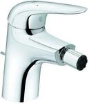 Grohe Eurostyle Bidetarmatur 23720003 chrom, mit Ablaufgarnitur, Griff geschlossen