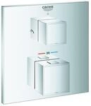 Grohe Grohtherm Cube Thermostat-Brausearmatur 24154000 2-Wege-Umstellung, chrom