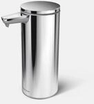 simplehuman Sensor Seifenspender ST1044 Edelstahl poliert, wiederaufladbar, 266 ml,