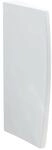 Geberit Urinal-Trennwand 110000000 wei&szlig;, 10x70x40cm, mit Befestigung