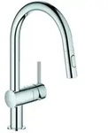 Grohe Minta K&uuml;chenarmatur 32321002 chrom, herausziehbare Dual-Sp&uuml;lbrause,
