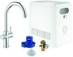 Grohe Blue Professional Sp&uuml;ltisch-Einhebelmischer 31323002 chrom, Starter Kit,