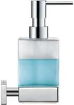Duravit Karree Seifenspender 0099541000 7 x 12,4 cm, Wandmontage, Glas wei&szlig; matt,