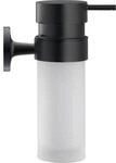Duravit Starck T Seifenspender 0099354600 schwarz matt, Wandmontage, Glas matt