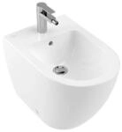Villeroy & Boch Stand-Bidet Subway 2.0 540100R1 wei&szlig;, 1 Hahnloch, &Uuml;berlauf,