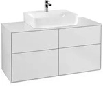 Villeroy & Boch Finion Unterschrank F13100MT 120x60,3cm, White Matt Lacquer
