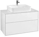 Villeroy & Boch Finion Unterschrank G10100GF 100x60,3x50,1cm, Glossy White...