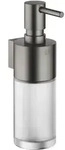 Dornbracht Spender 83435970-99 Wandmodell, Flasche aus Kristallglas, matt, Dark