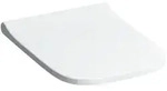 Geberit Smyle Square WC-Sitz 500238011 weiss, ohne Absenkautomatik, Scharniere chrom