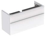 Geberit Smyle Square Waschtisch-Unterschrank 500355001 118,4x61,7x47cm, wei&szlig;
