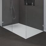 Duravit Stonetto Duschwanne 720170380000000 140 x 100 x 5 cm, weiss, aus DuraSolid Q