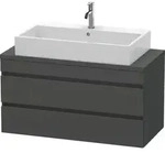Duravit DuraStyle Waschtisch-Unterschrank DS530904949 100 x 47,8 cm, graphit matt,