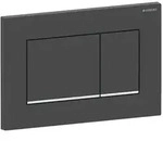 Geberit Sigma 20 Square Bet&auml;tigungsplatte 115883141 schwarz matt lackiert, hochglanz