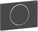 Geberit Sigma 10 Round Bet&auml;tigungsplatte 115758145 schwarz matt lackiert,