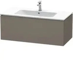 Duravit L-Cube Waschtischunterbau LC614209090 Flannel Grey Seidenmatt, 102x40x48,1cm,