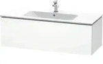 Duravit L-Cube Waschtischunterbau LC614301818 Wei&szlig; Matt, 122,2x40x48,1cm, 1 Auszug