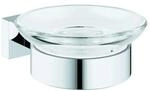 Grohe Essentials Cube Seifenhalter 40754001 chrom, Seifenschale mit Halter