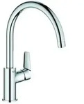 Grohe BauEdge Sp&uuml;ltisch-Einhebelmischer 31367001 chrom, hoher, schwenkbarer Auslauf