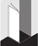 Kermi Pasa XP Seitenwand f Pendelt&uuml;r 1-fl. und Festfeld PXTFL080201PK 80x200cm,