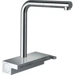 hansgrohe Aquno Select M81 K&uuml;chenarmatur 73836000 chrom, mit Ausziehbrause, 2jet