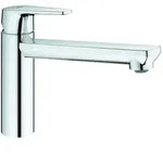 Grohe BauEdge Sp&uuml;ltisch-Einhebelmischer 31693000 chrom, schwenkbarer, mittelhoher