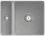 Villeroy und Boch Unterbausp&uuml;le 675801SM mit Ablaufgarnitur und Handbet&auml;tigung,