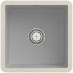 Villeroy und Boch Unterbausp&uuml;le 332501SM mit Ablaufgarnitur und Handbet&auml;tigung,