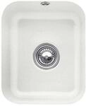 Villeroy und Boch Unterbausp&uuml;le 670401SM mit Ablaufgarnitur, Handbet&auml;tigung,