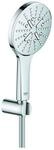 Grohe Rainshower SmartActive 130 Handbrause mit Halterung 26581000 chrom, 3