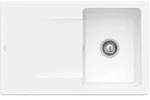 Villeroy & Boch Siluet Einbausp&uuml;le 333401R1 mit Ablaufgarnitur und Handbet&auml;tigung,