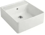 Villeroy und Boch Sp&uuml;lstein Einzelbecken 632062SM Ablaufgarnitur,