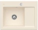 Villeroy und Boch Subway 45 Compact Einbausp&uuml;le 331202FU links, mit Ablaufgarnitur,