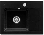 Villeroy und Boch Subway 45 Compact Einbausp&uuml;le 331202J0 links, mit Ablaufgarnitur,