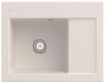 Villeroy und Boch Subway 45 Compact Einbausp&uuml;le 331201KR links, mit Ablaufgarnitur,