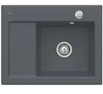 Villeroy und Boch Subway 45 Compact Einbausp&uuml;le 331302i4 rechts, mit Ablaufgarnitur,