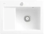 Villeroy und Boch Subway 45 Compact Einbausp&uuml;le 331302KG rechts, mit Ablaufgarnitur,