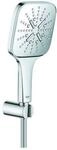 Grohe Rainshower SmartActive 130 Cube Handbrause mit Halterung 26589000 chrom, 3