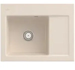 Villeroy und Boch Subway 45 Compact Einbausp&uuml;le 331201FU links, mit Ablaufgarnitur,