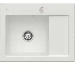 Villeroy und Boch Subway 45 Compact Einbausp&uuml;le 331202SM links, mit Ablaufgarnitur,