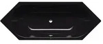 Kaldewei Vaio Duo 6 Badewanne 233200010701 210x80cm, schwarz