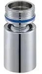 Neoperl Wasserhahnaufsatz Kugelgelenk 06896790 verchromt, M 18,5x1