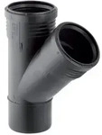 Geberit Silent PP Abzweig 390532141 DN 100/50, 45Grad, schalloptimiert